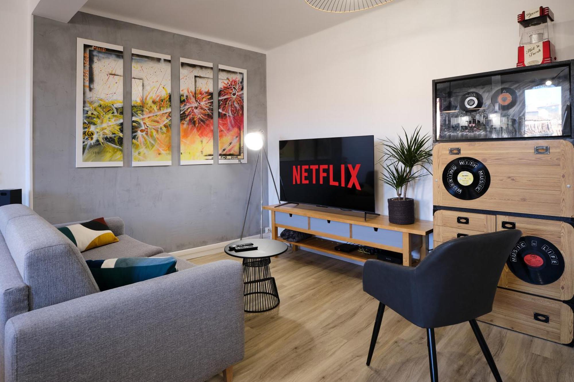 Magnifique*T4*Centre Ville*Wifi*Billard*Netflix* リムー エクステリア 写真